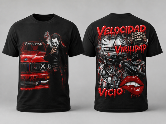 Camiseta VICIO (chorreo)